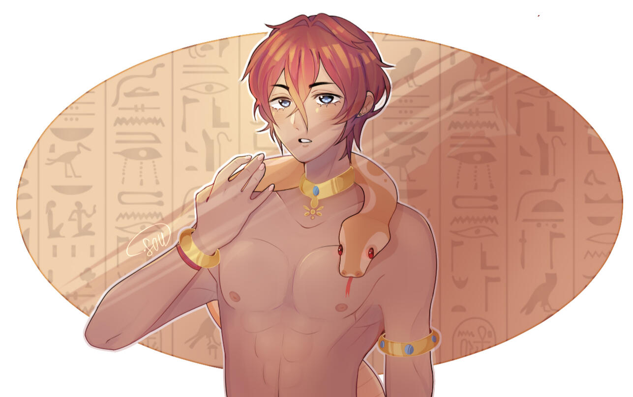 Standard ✤ Half-body ✤ Semi-Render + Simple Background